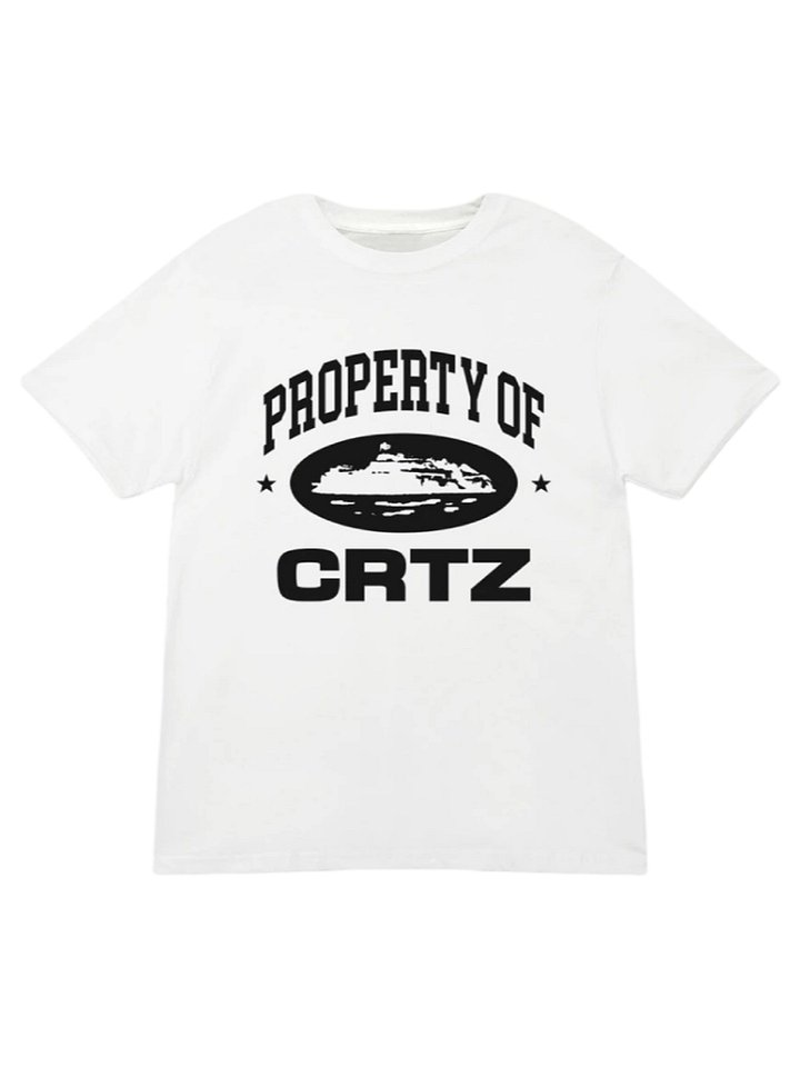 Corteiz OG Property Of Crtz T-Shirt – White product image (1)