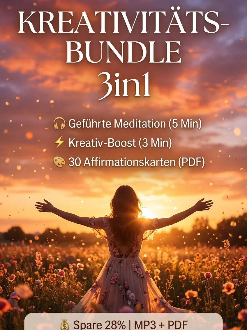 Kreativitäts-Affirmationen | 3 Min „Ich bin kreativ“ Boost (Audio) product image (2)