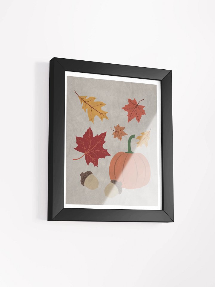 Cozy Autumn (Framed Poster) product image (5)