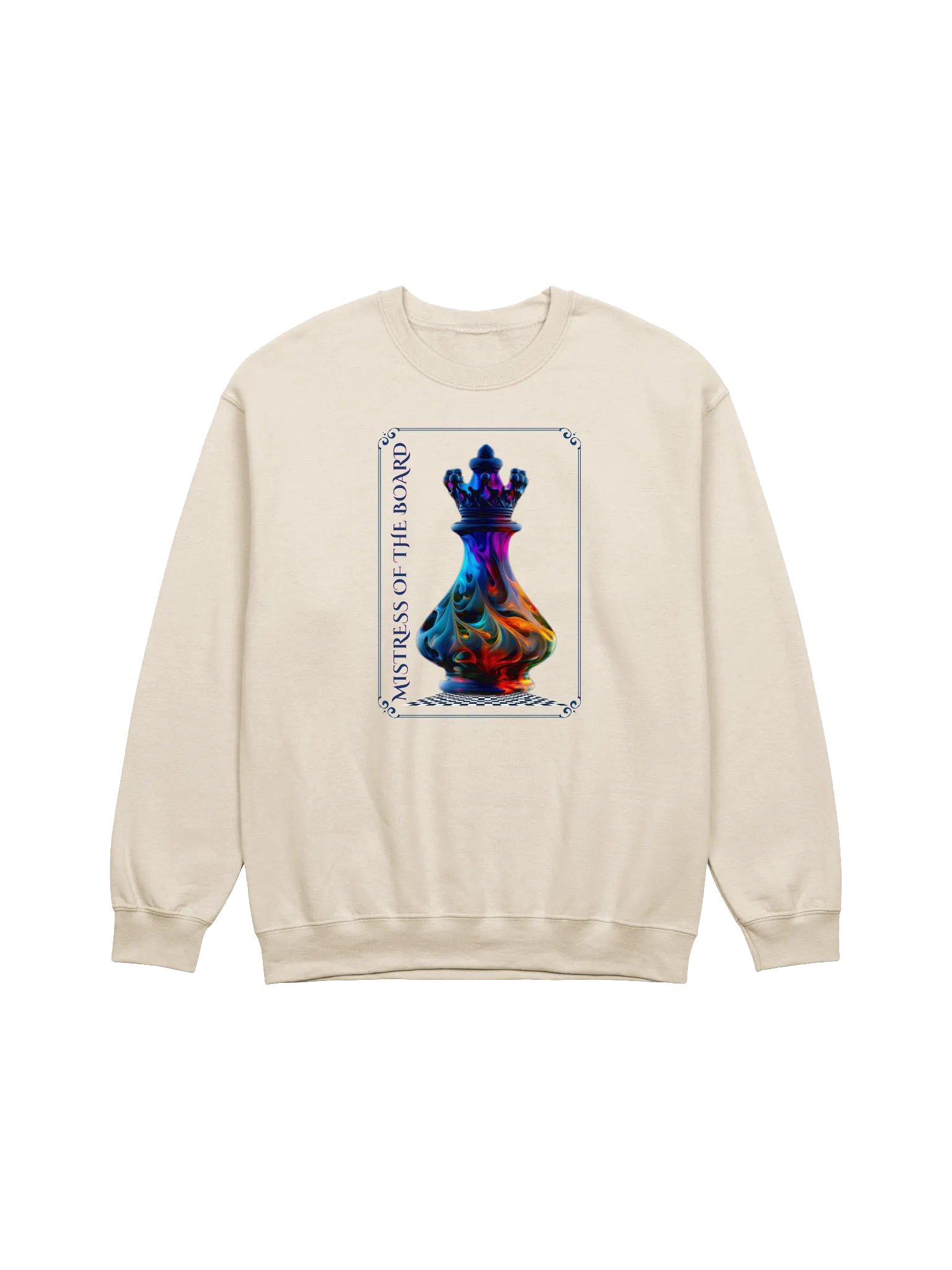 Mistress of the Board Chess Queen Sweatshirt product image (1)