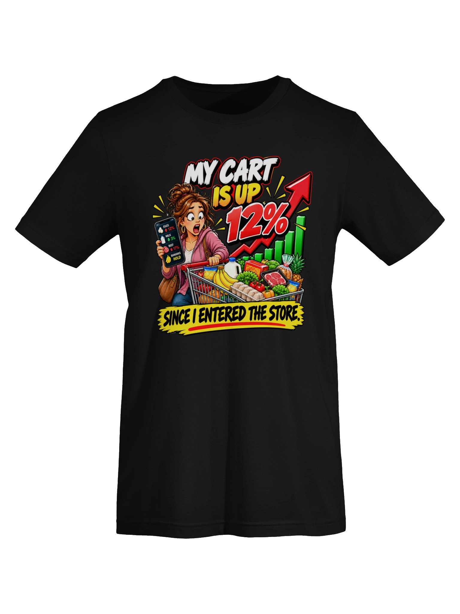 MY CART IS UP 12% SINCE I ENTERED THE STORE. product image (9)
