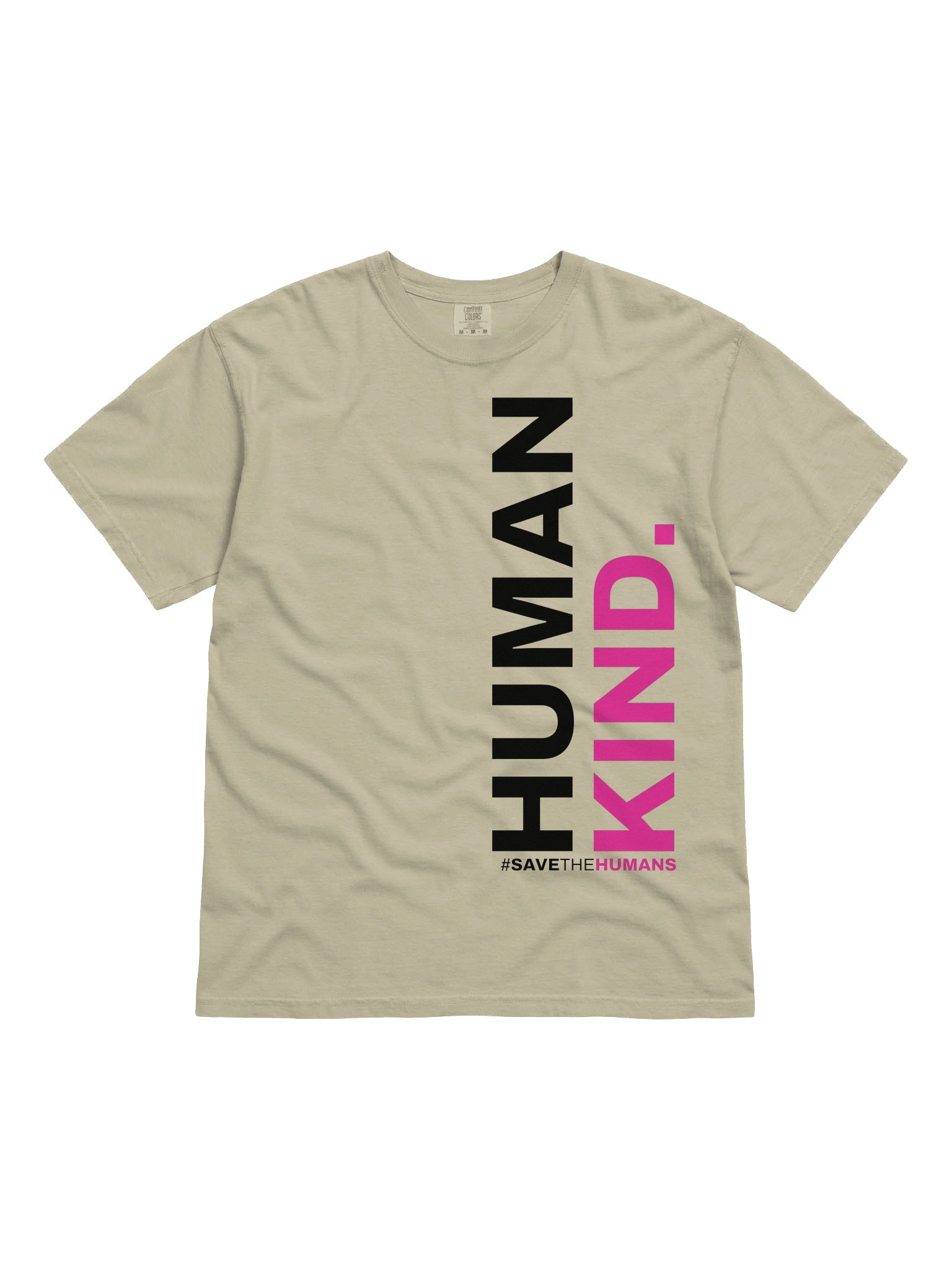 Human KIND Khaki T-Shirt product image (6)