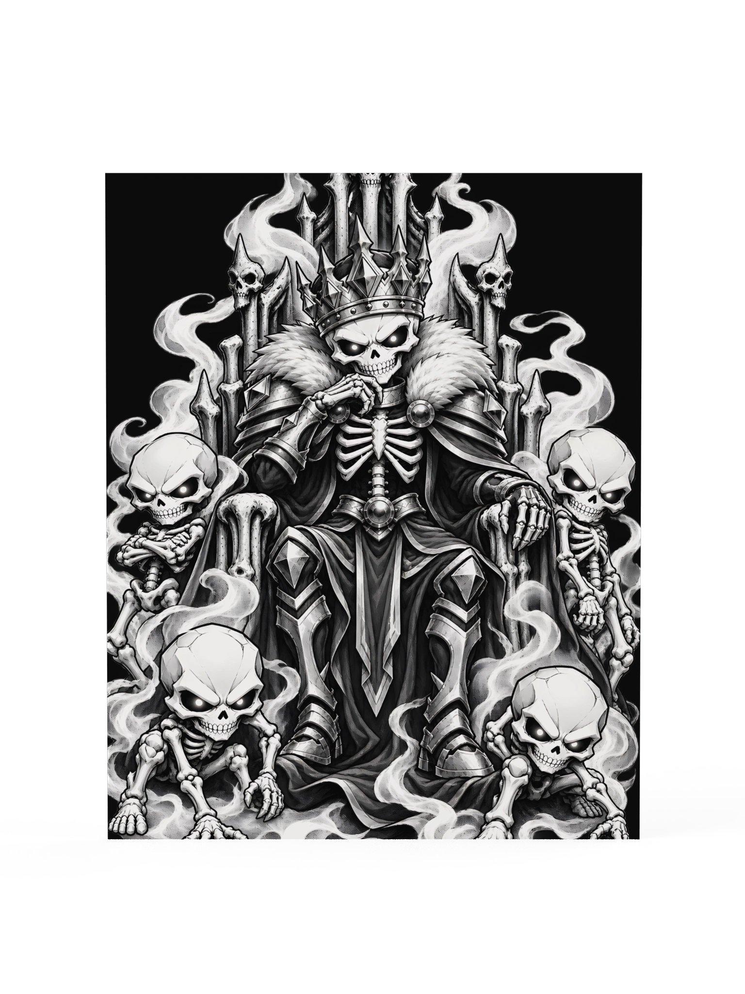 Smokey Throne Poster product image (1)