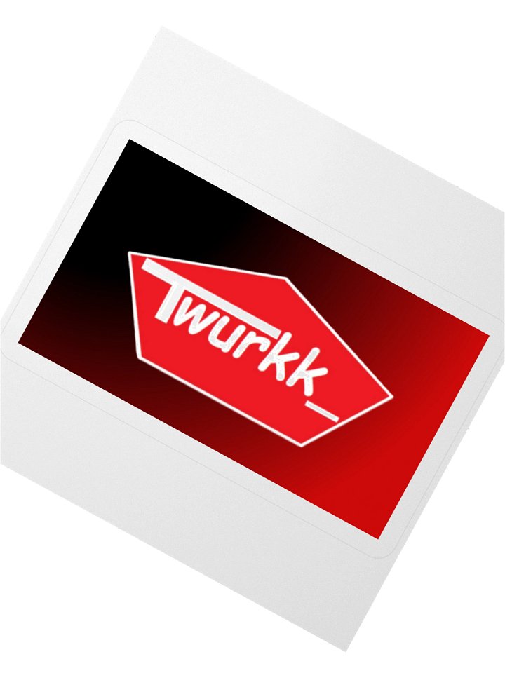 Twurkk_ Logo sticker product image (3)