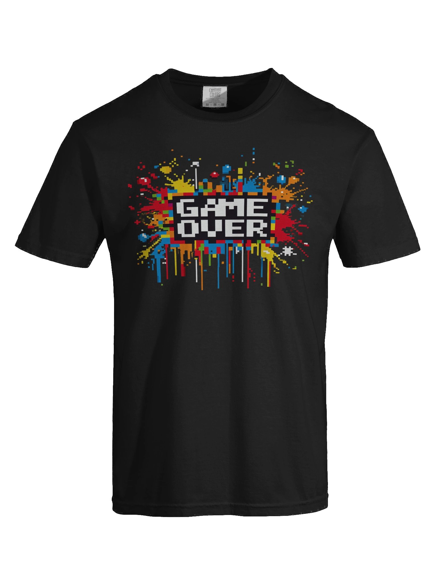 Pixel Splash "Game Over” T-Shirt product image (7)