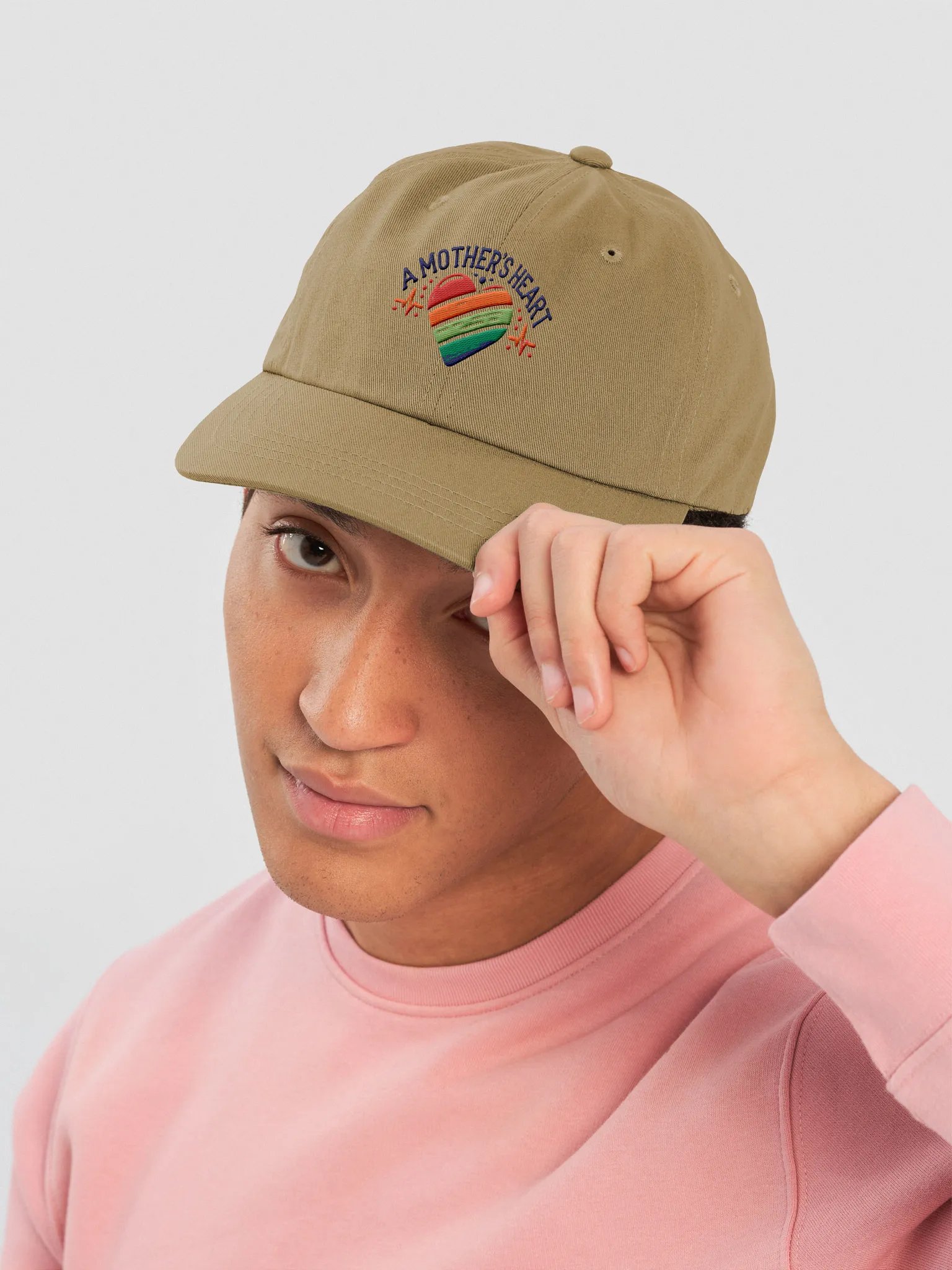 Vibrant Heartbeat Dad Hat product image (25)