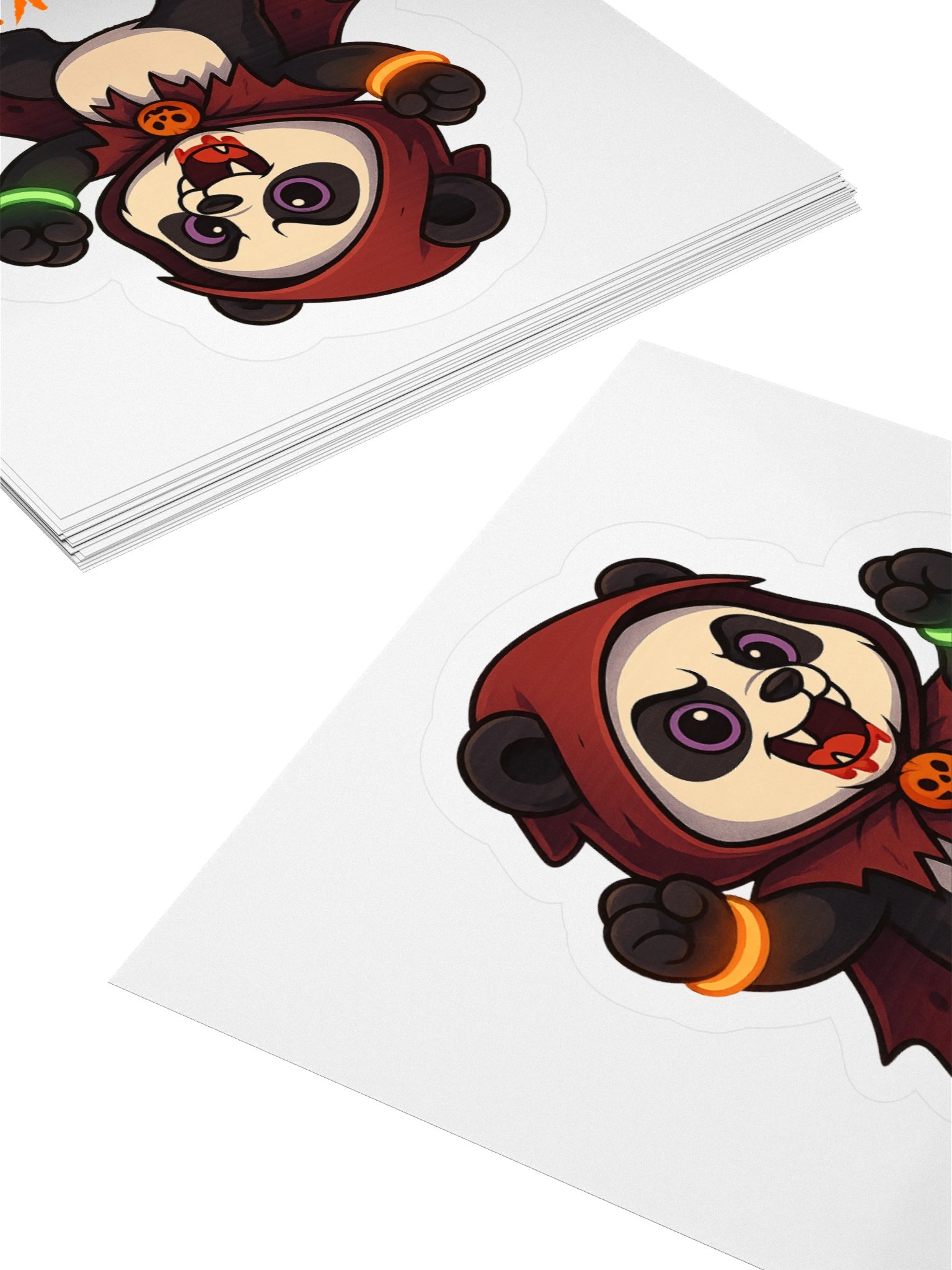 Glowing Panda Kult Stickers product image (12)