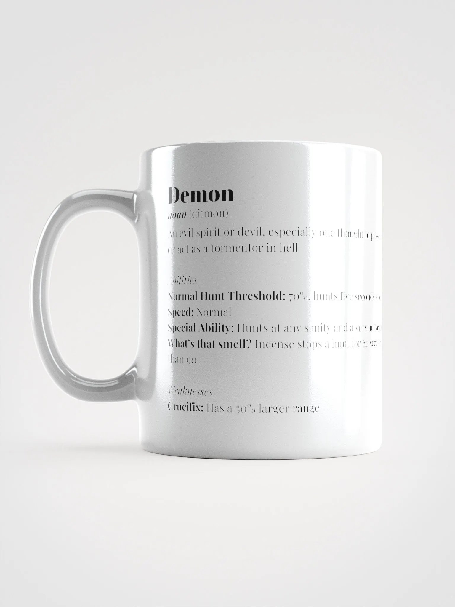 Demon Definition Mug product image (2)