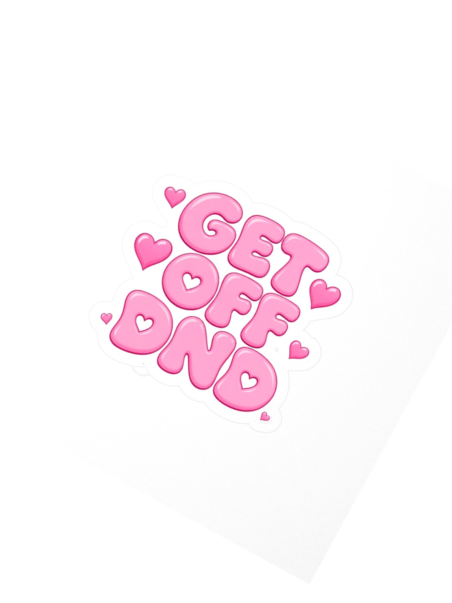 GET OFF DND STICKERS product image (2)
