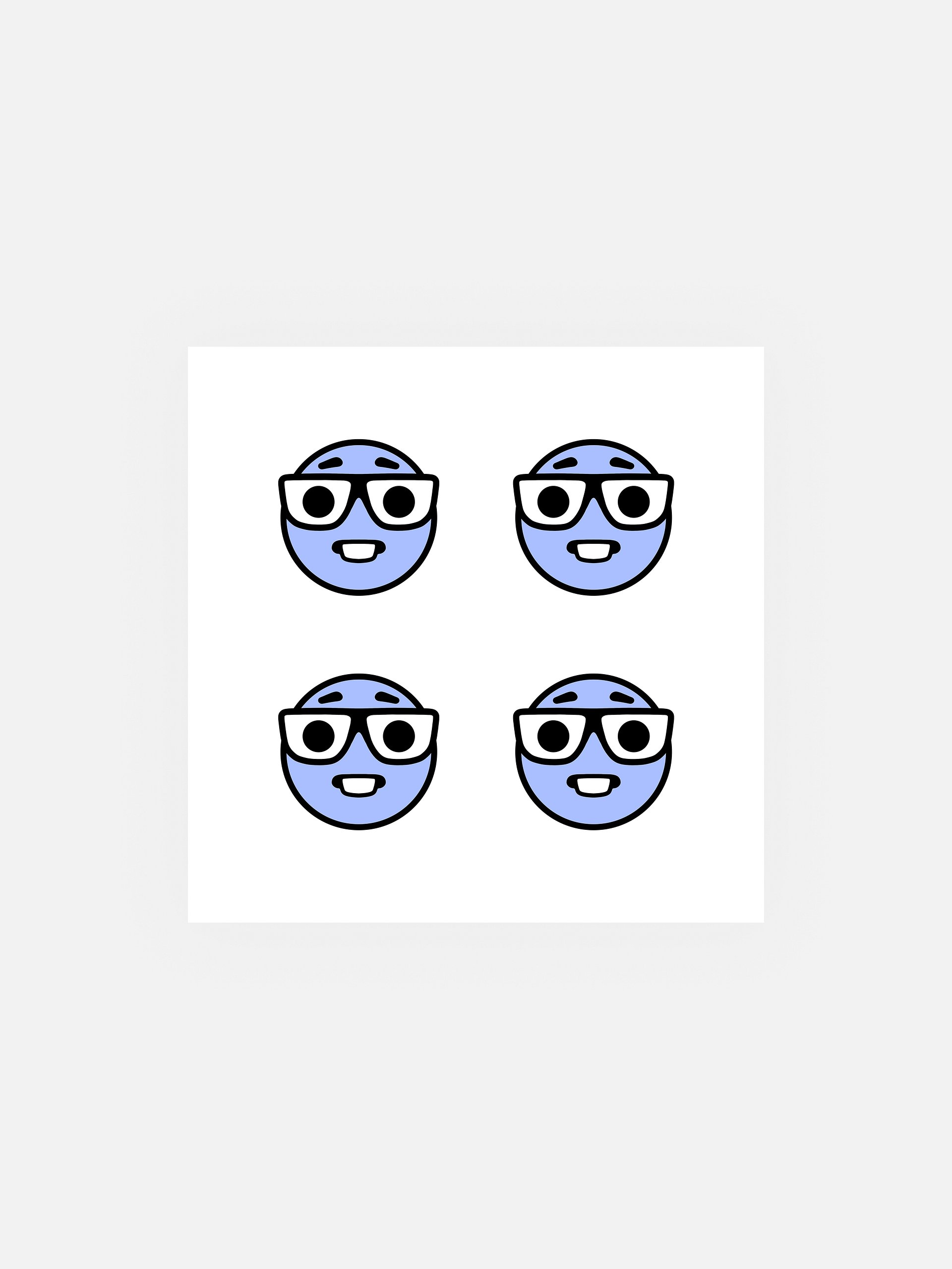 EMOJI STICKERS - NERD product image (1)