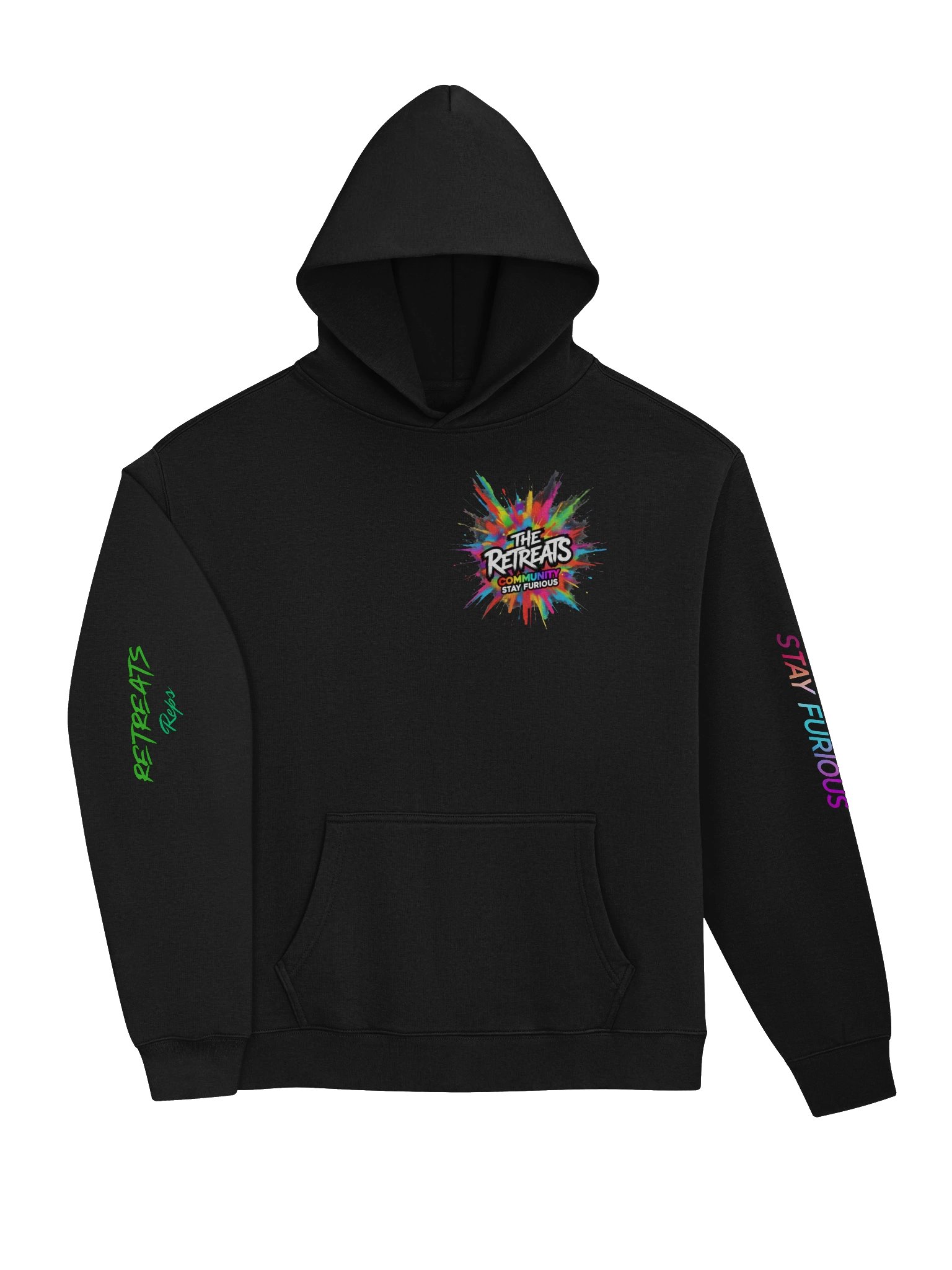 Stay Furious — THE RETREATS Oversized Hoodie product image (3)