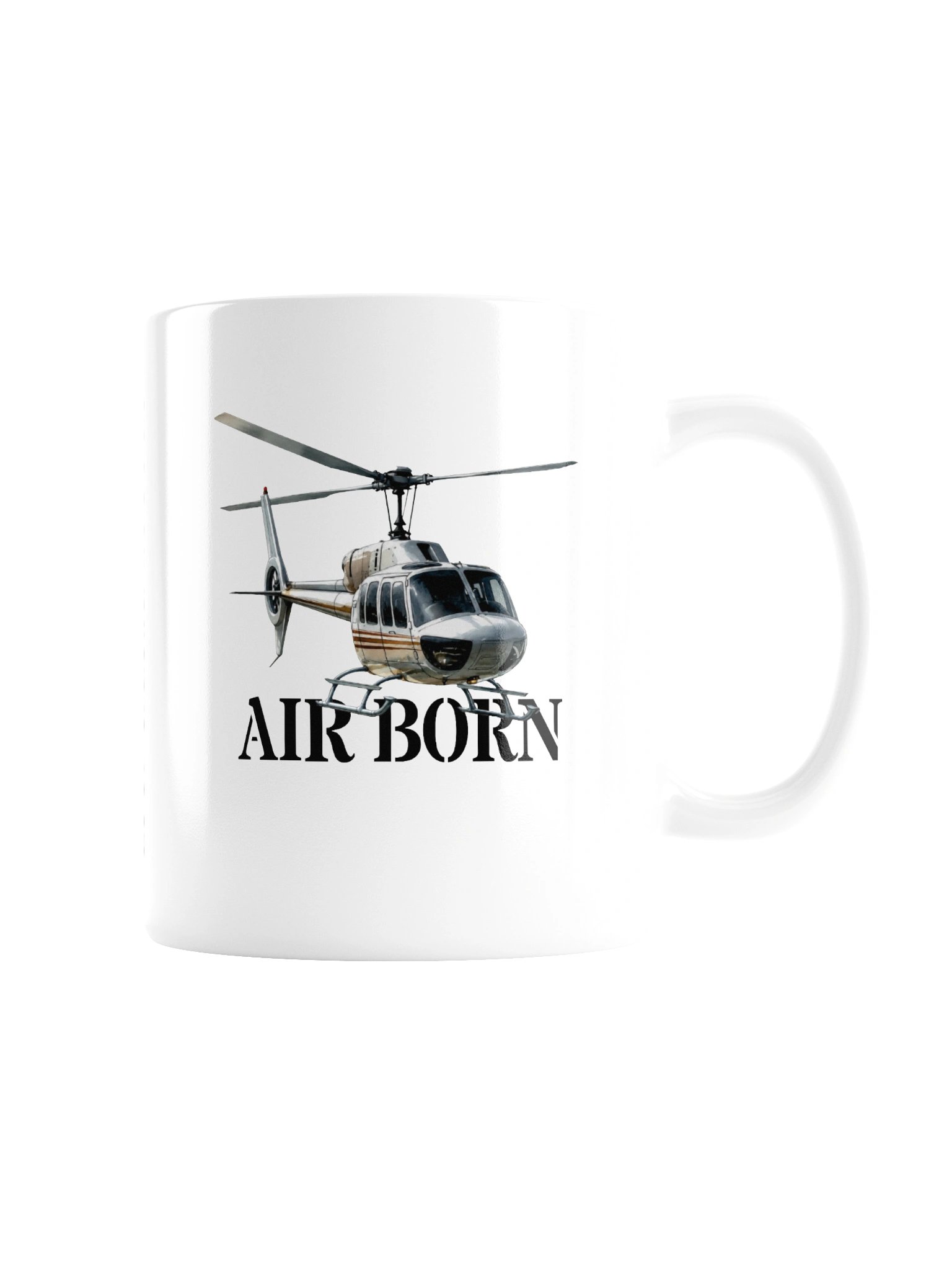 AIR BORN PRINTED MUG product image (3)