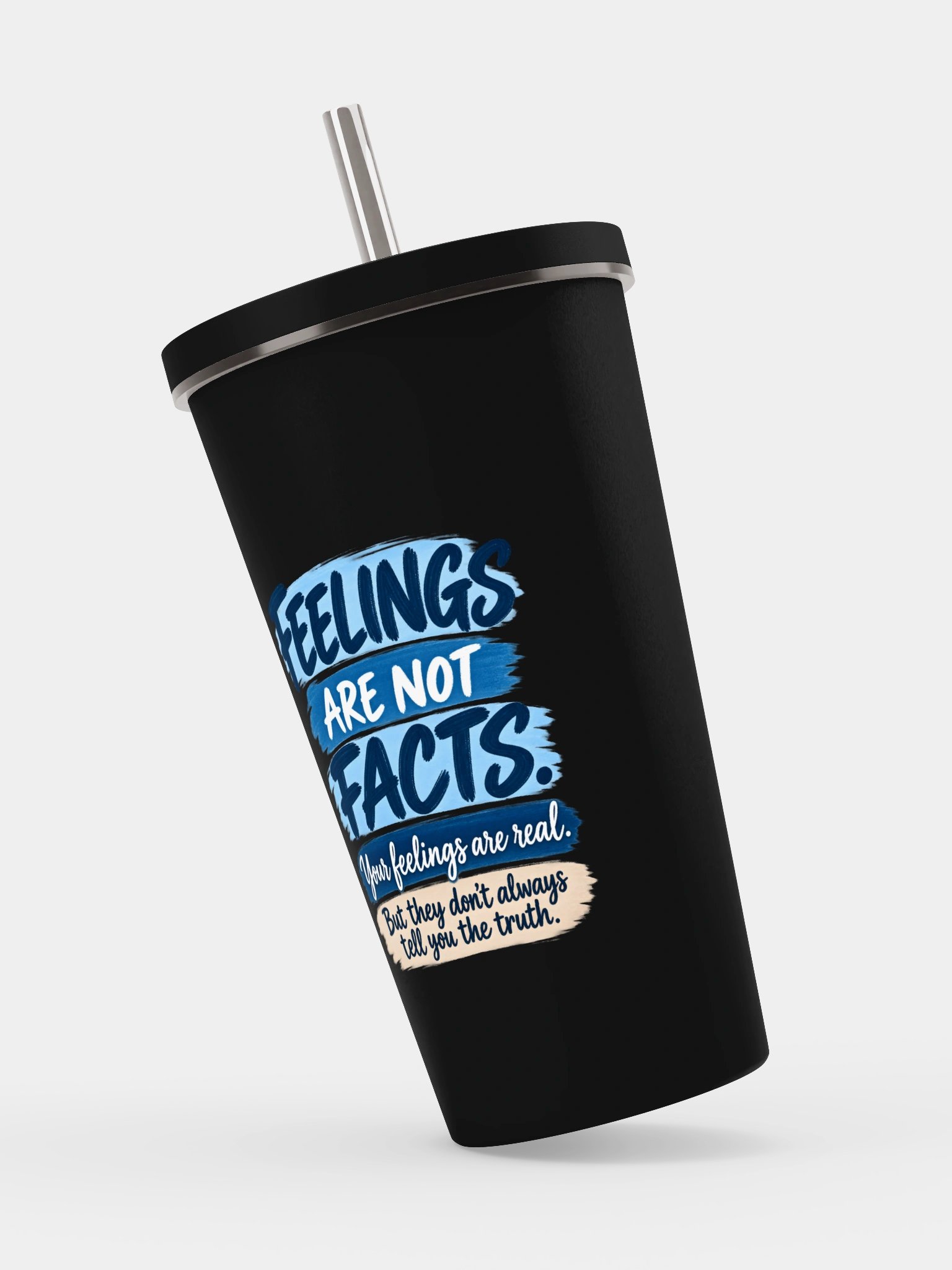 Feelings Are Not Facts Tumbler product image (3)
