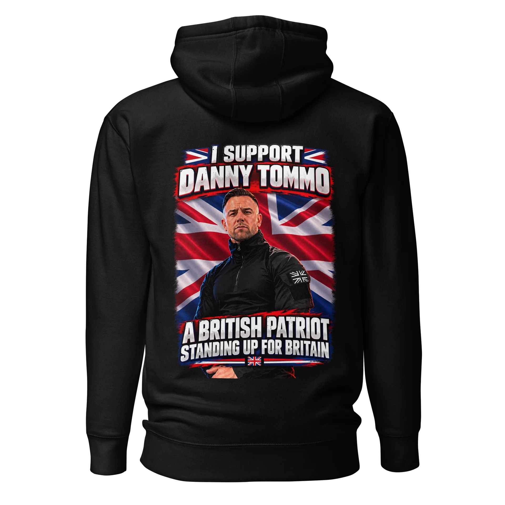 I Support Danny Tommo – British Patriot Hoodie product image (6)