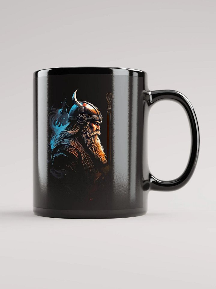 Black Glossy Mug - Viking product image (1)