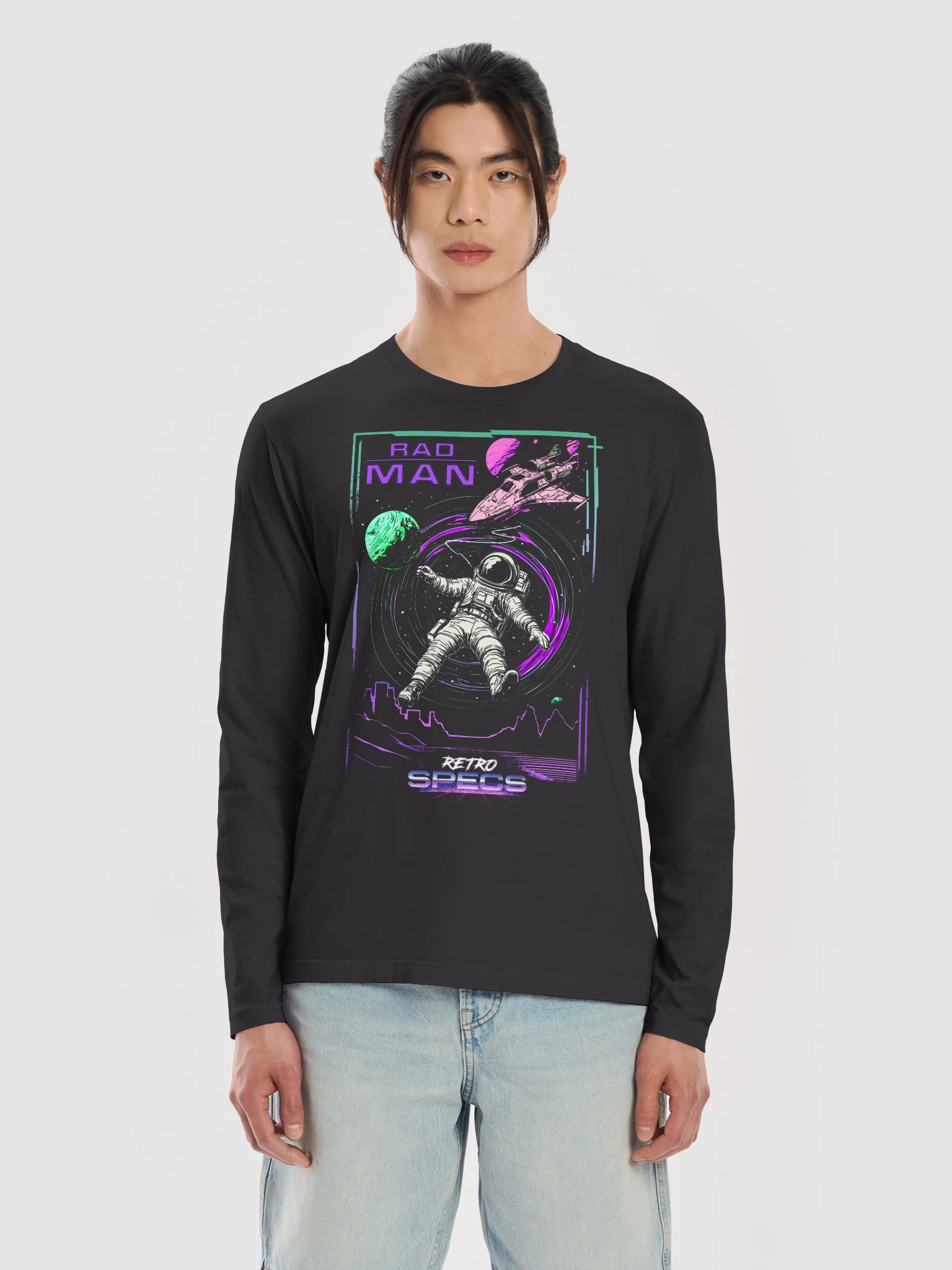RETRO SPECS: "Rad Man" Long Sleeve Shirt product image (5)