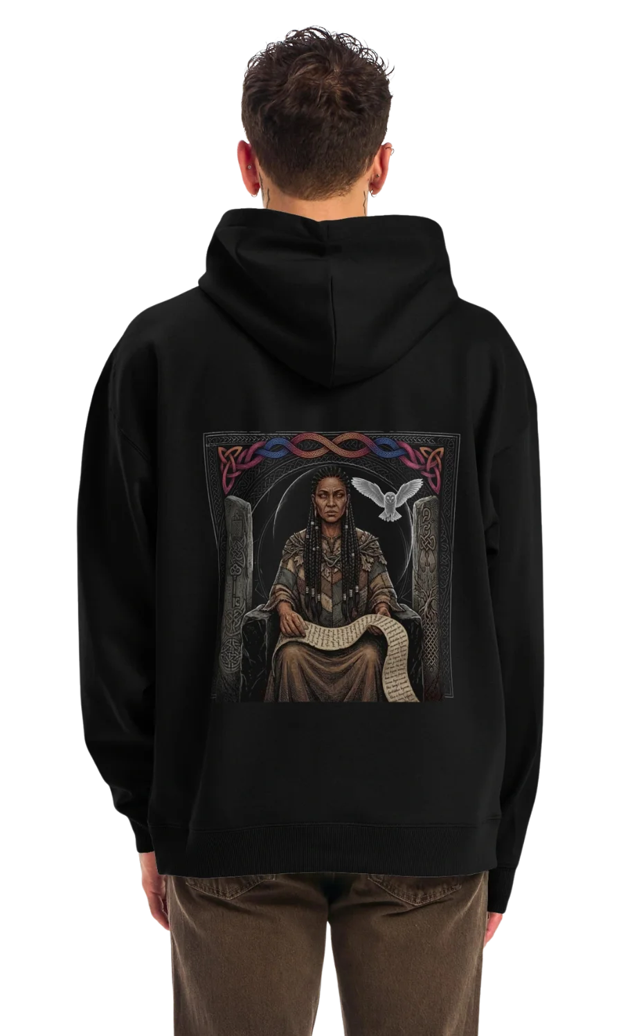 II - THE HIGH PRIESTESS Organic Hoodie product image (3)