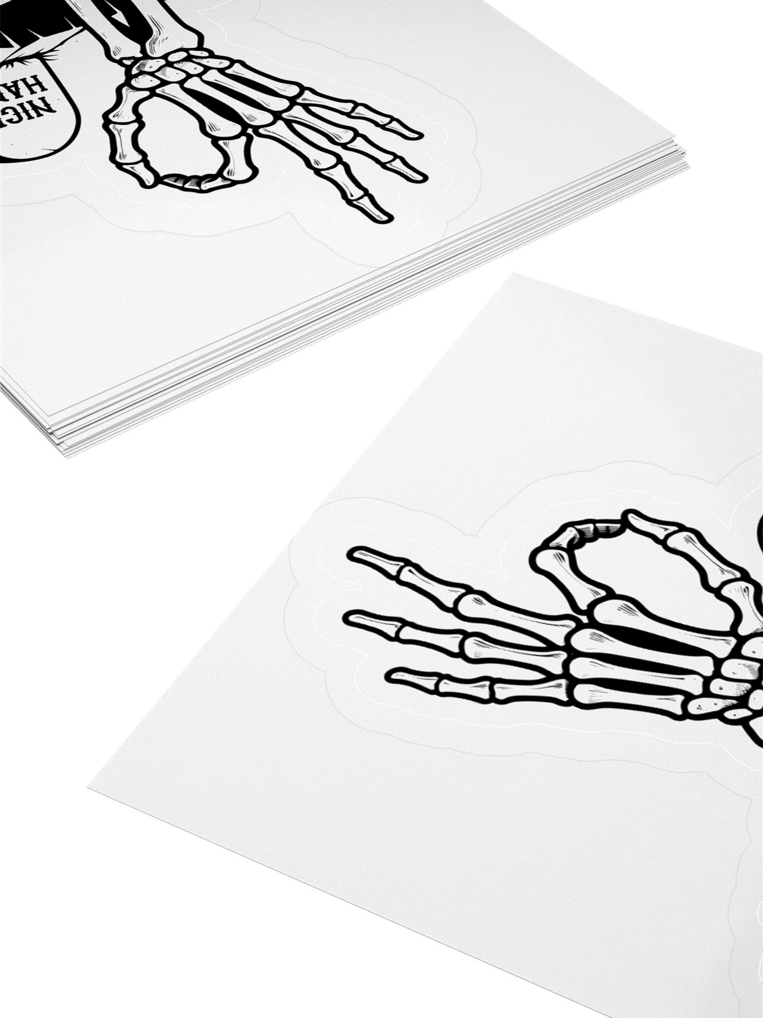 'Nice Hand' Sticker product image (4)