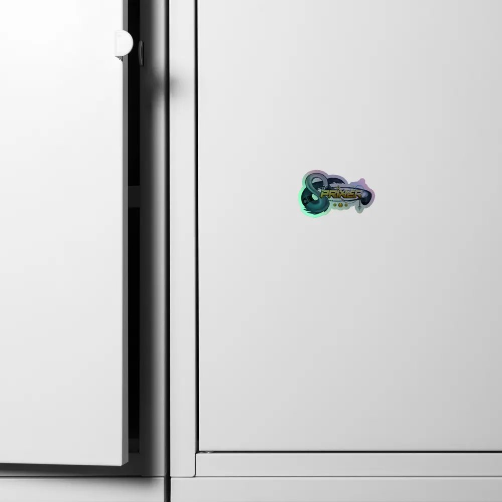 Holo Sprixer logo sticker product image (6)