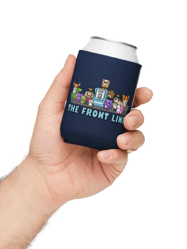The Front Line - Coozie Can Cooler product image (1)