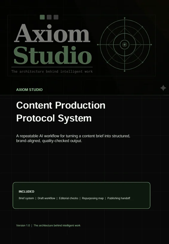 Axiom Content Production Protocol System product image (3)