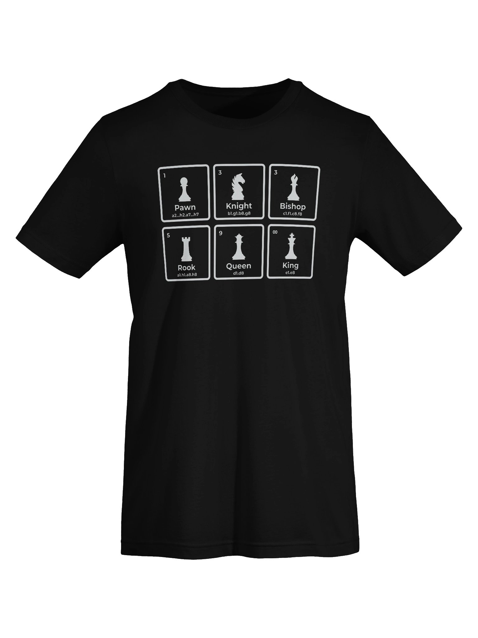 Chess Periodic Table T-shirt product image (4)