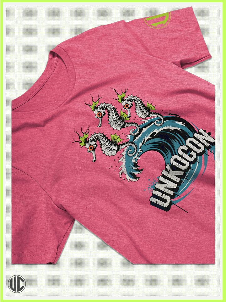 Sea Horse Surge – UnkoCon Wave T-Shirt product image (2)