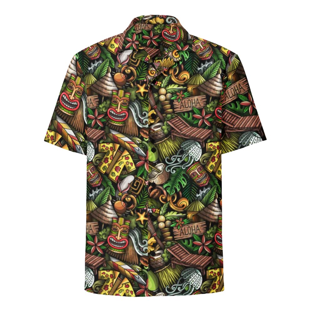 Tiki Aloha Hawaiian Shirt product image (1)