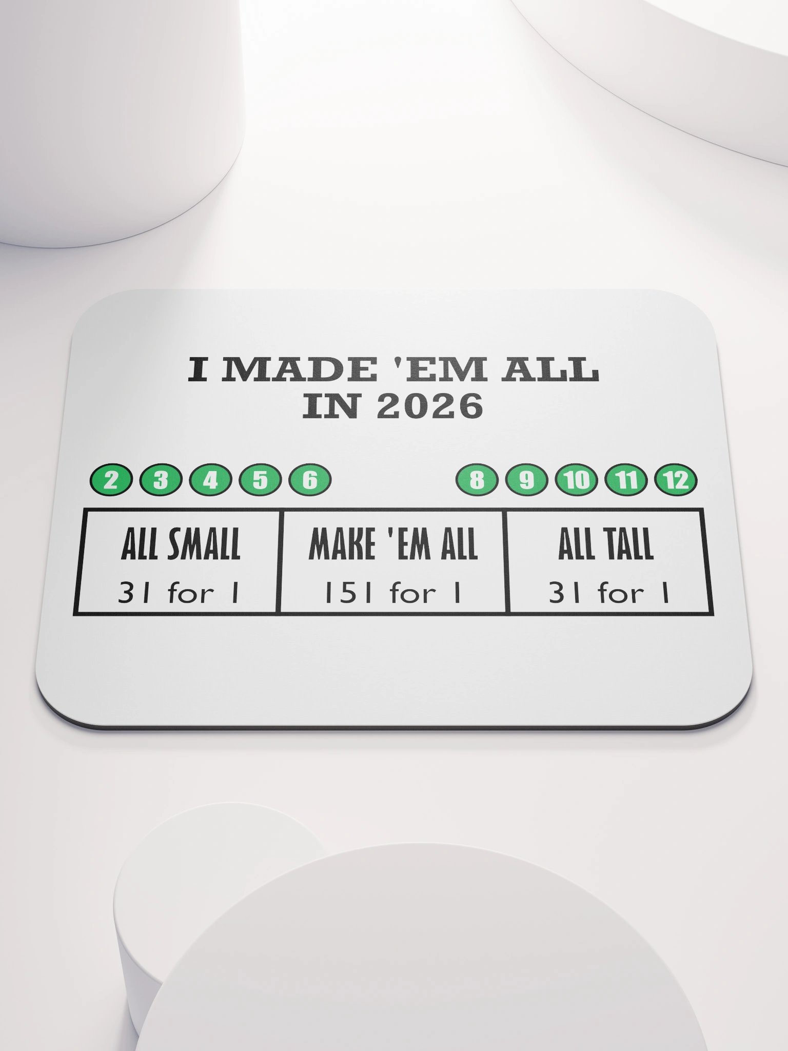 Made 'Em All - 151 for 1 (MousePad) product image (1)
