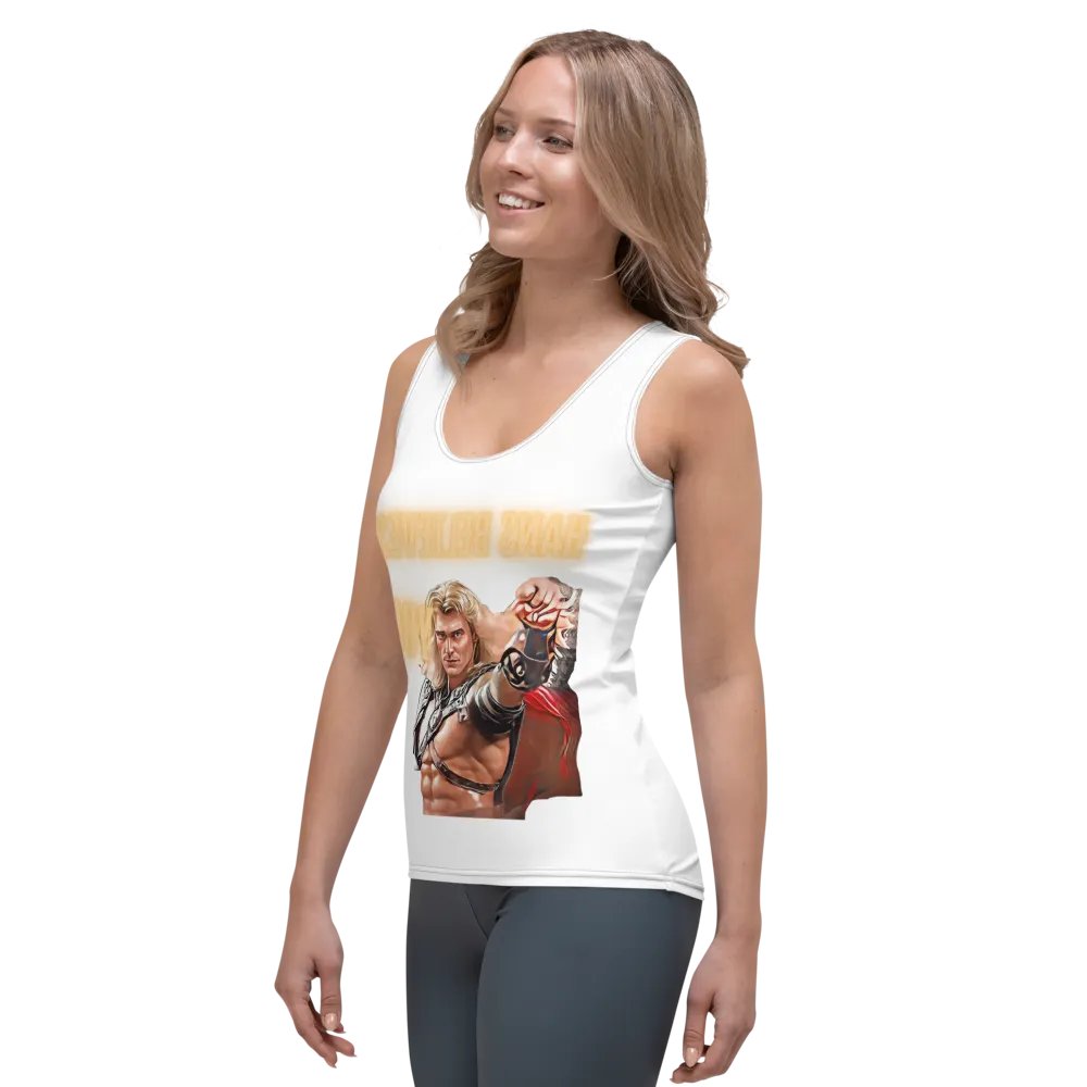 Fierce Warrior All-Over Print Tank Top product image (5)