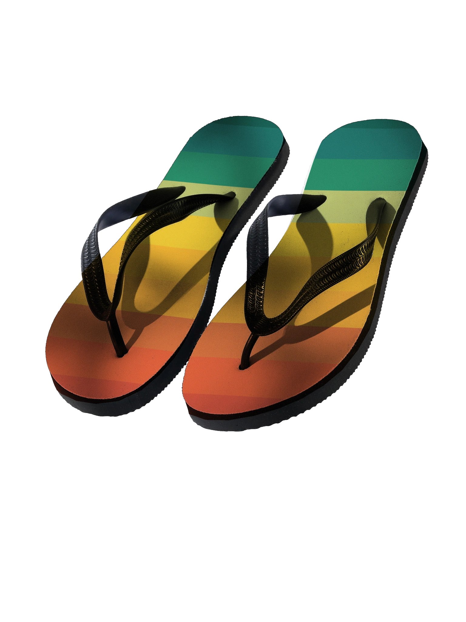 Gradient Footprint Flip-Flops product image (1)