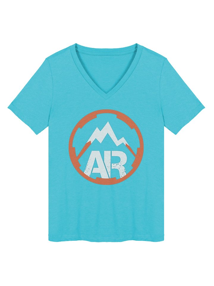AR Logo Women's Relaxed V-Neck T-Shirt product image (67)