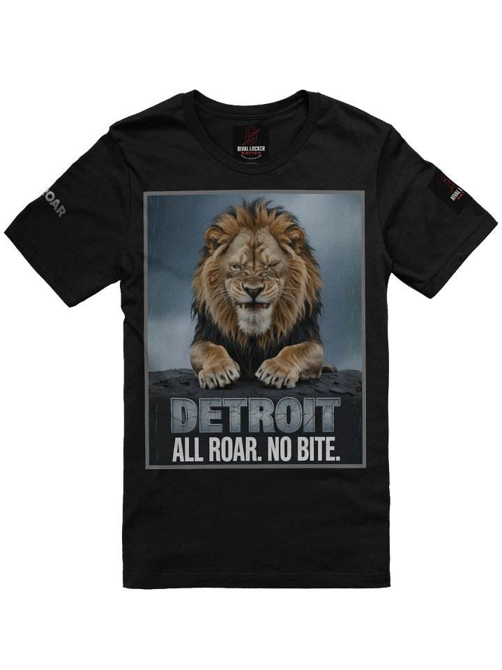 NO ROAR NO BITE Tee | Detroit Edition | Rivals Locker product image (1)