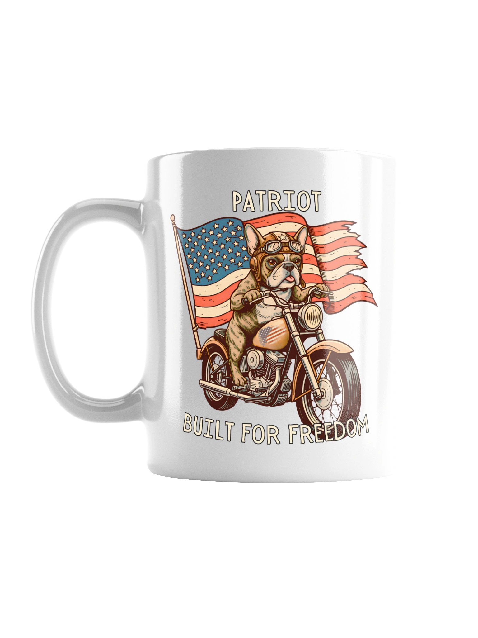 Patriot Bulldog Freedom Mug product image (2)