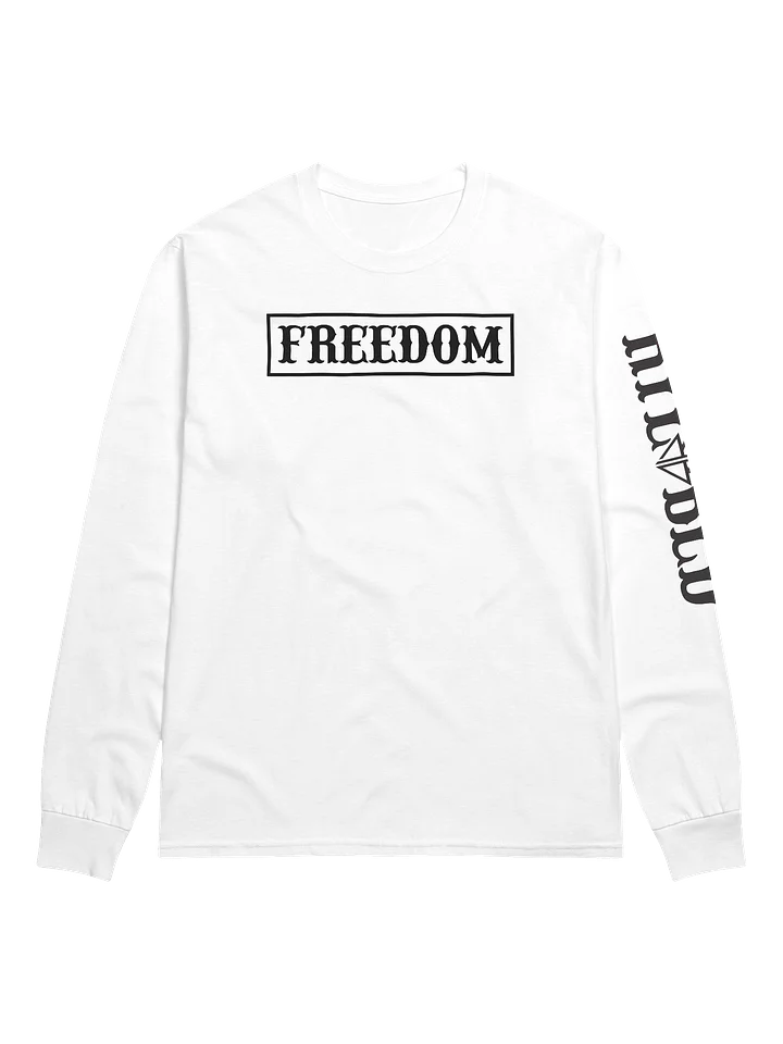 FREEDOM LONG SLEEVE (BLACK LOGO) product image (1)