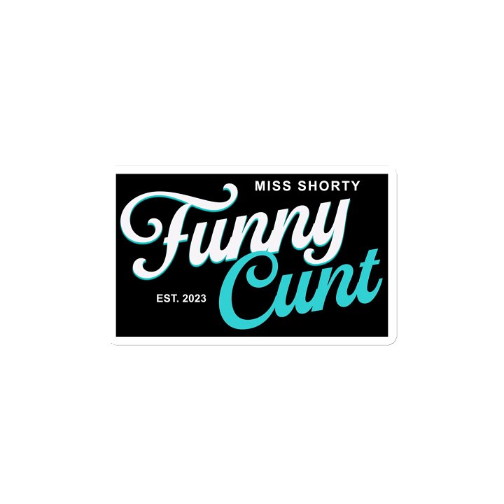 Funny C!NT Magnet - Black product image (2)