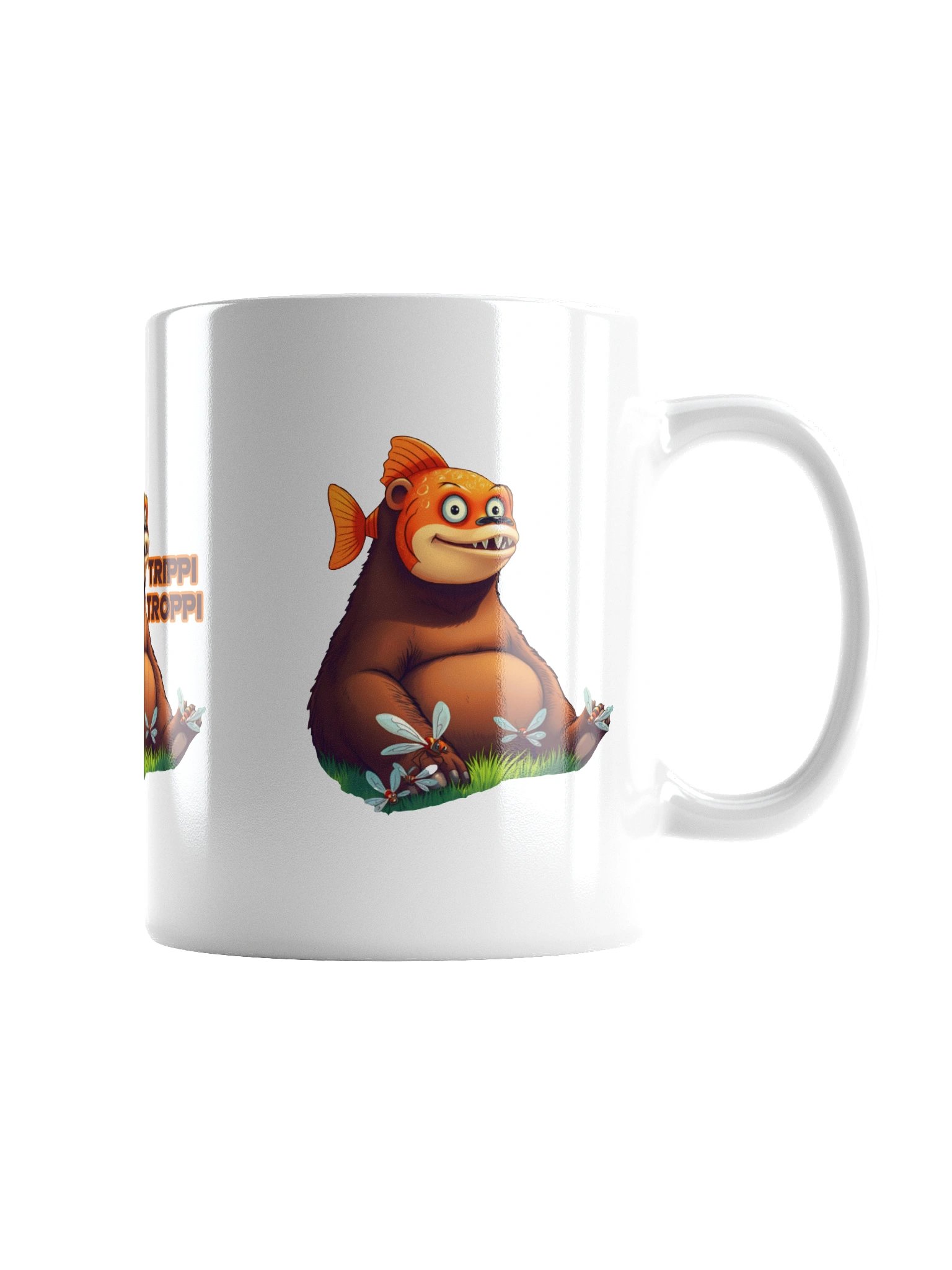 Trippi Troppi Fishbear Mug – Cartoon Brainrot product image (5)