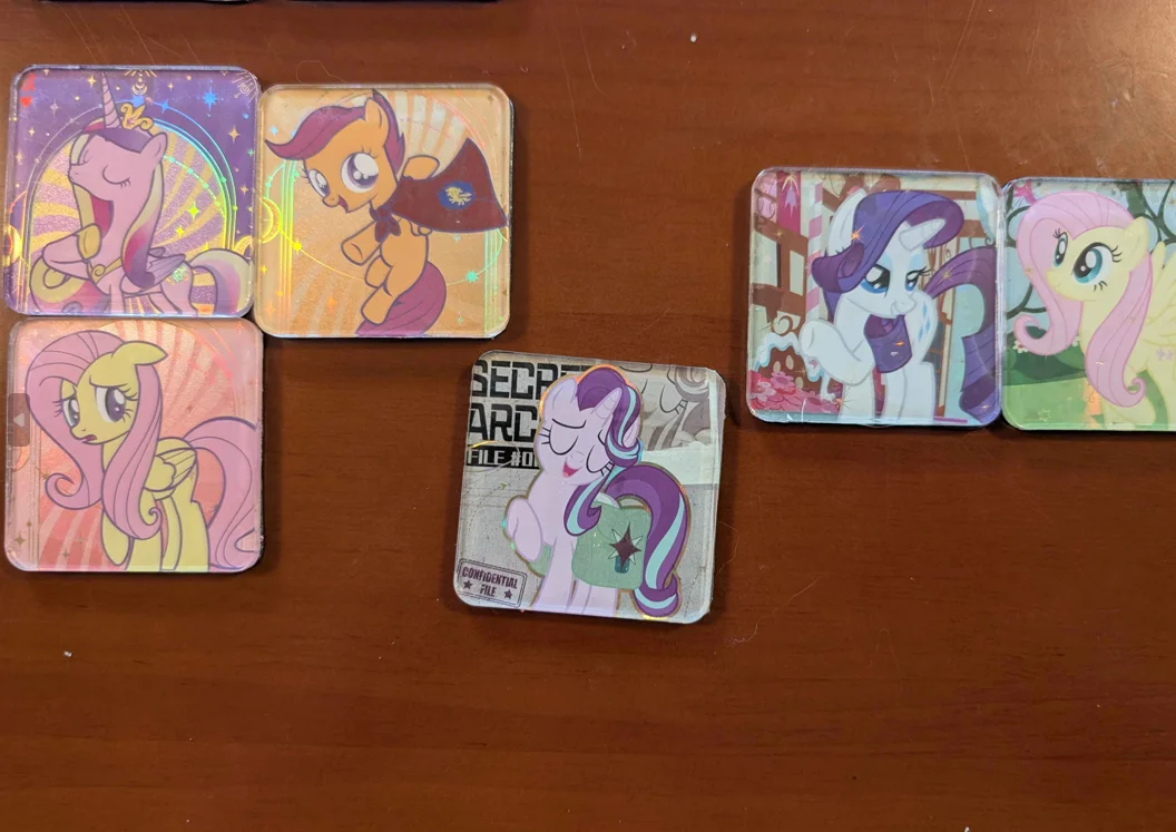 My Little Pony Upcycled Kayou Card Magnets product image (4)