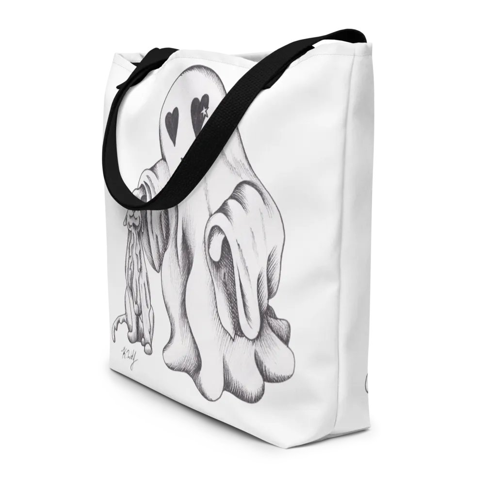 Ghost Cat and Ghost Tote Bag product image (8)