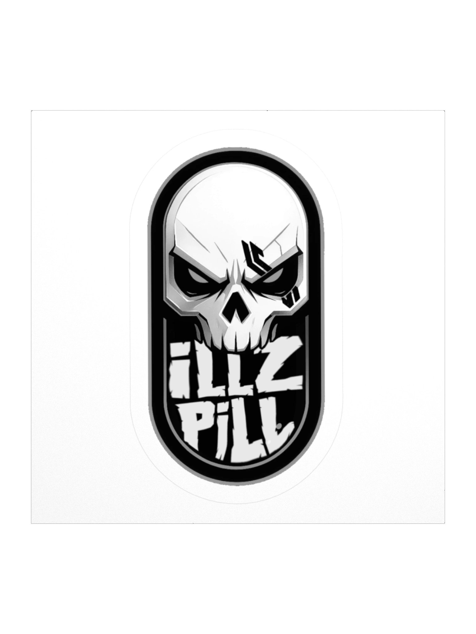 ILLZ PILL Skull Stickers product image (1)