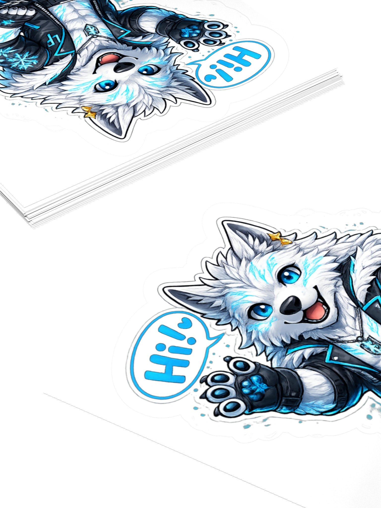 Frostfur Friendly Wave Sticker product image (10)