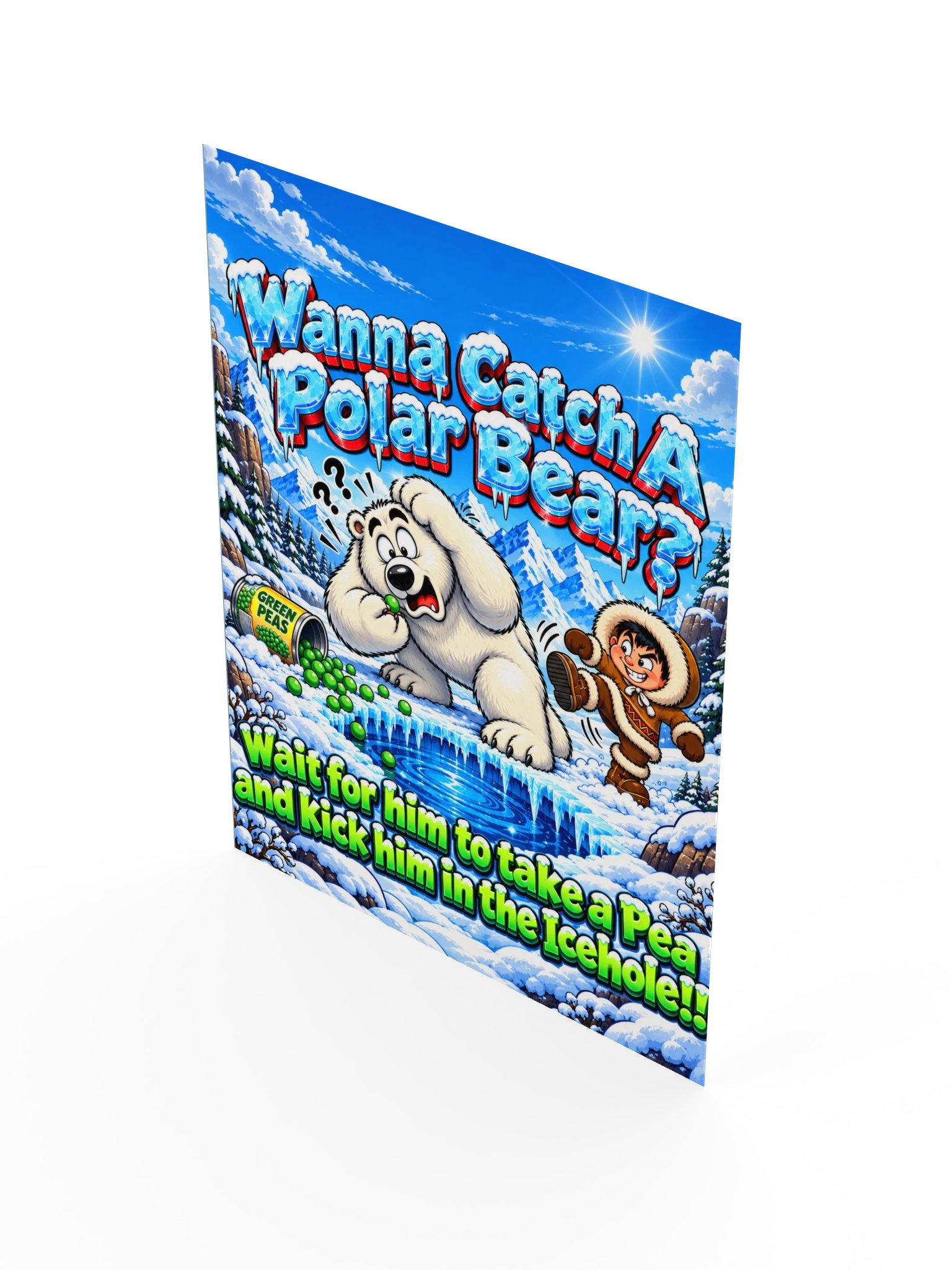 1 Earth Prints Polar Bear Enhanced Matte Paper Poster product image (17)