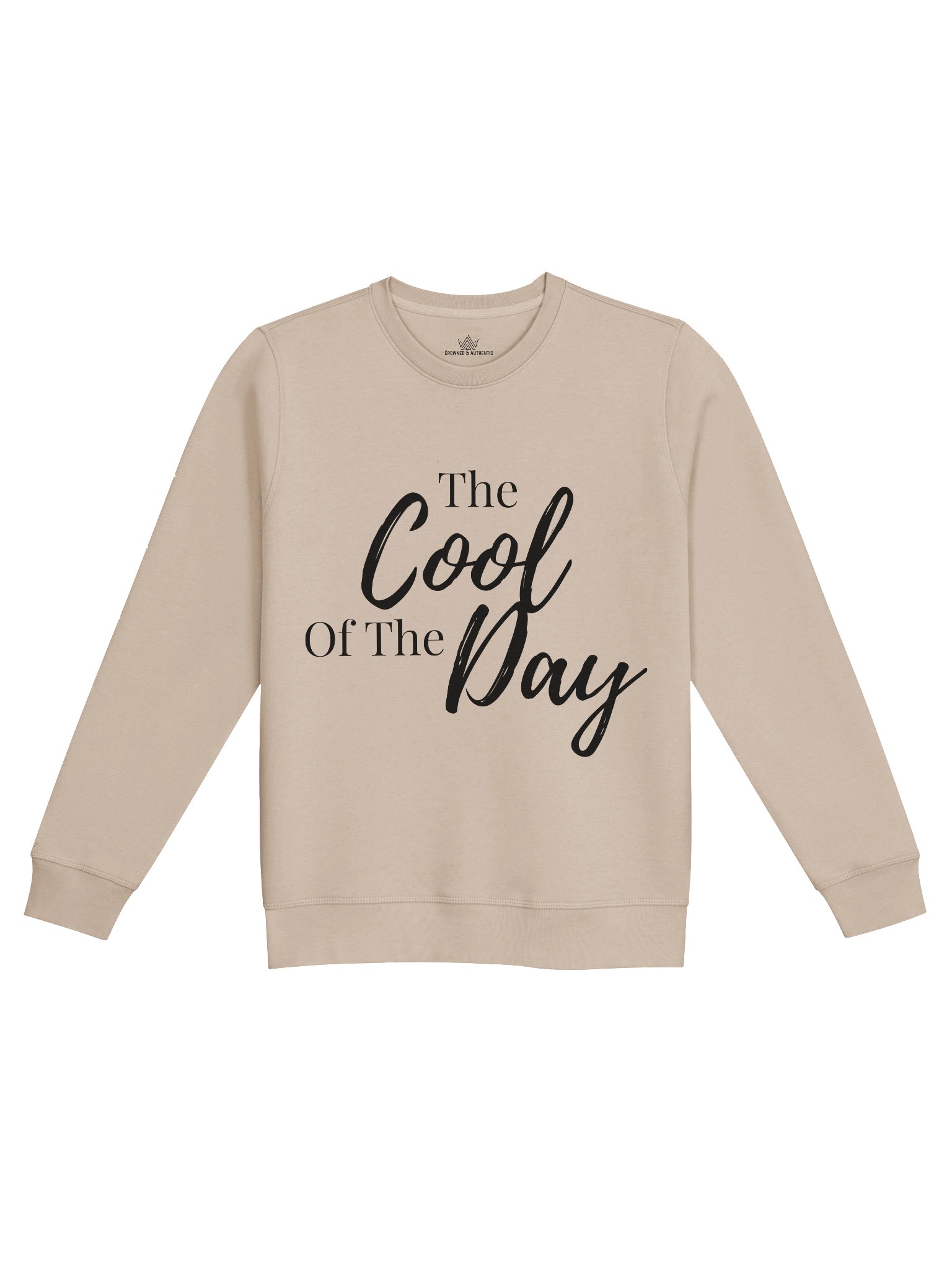 The Cool of the Day Sweater (Black Design) product image (1)