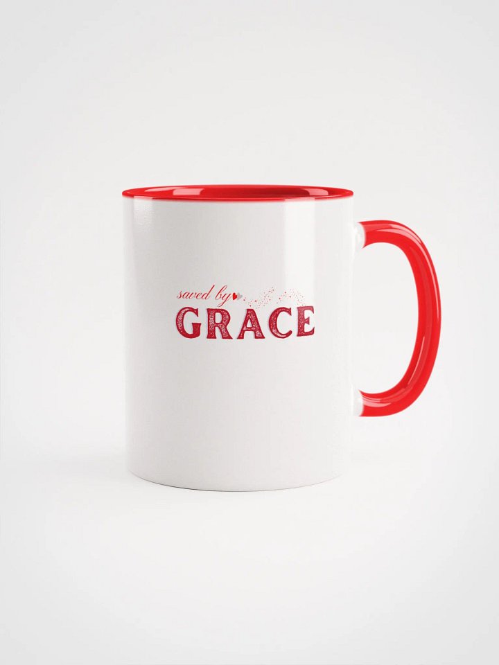 Saved By Grace, Christian Faith Ceramic Mug product image (1)