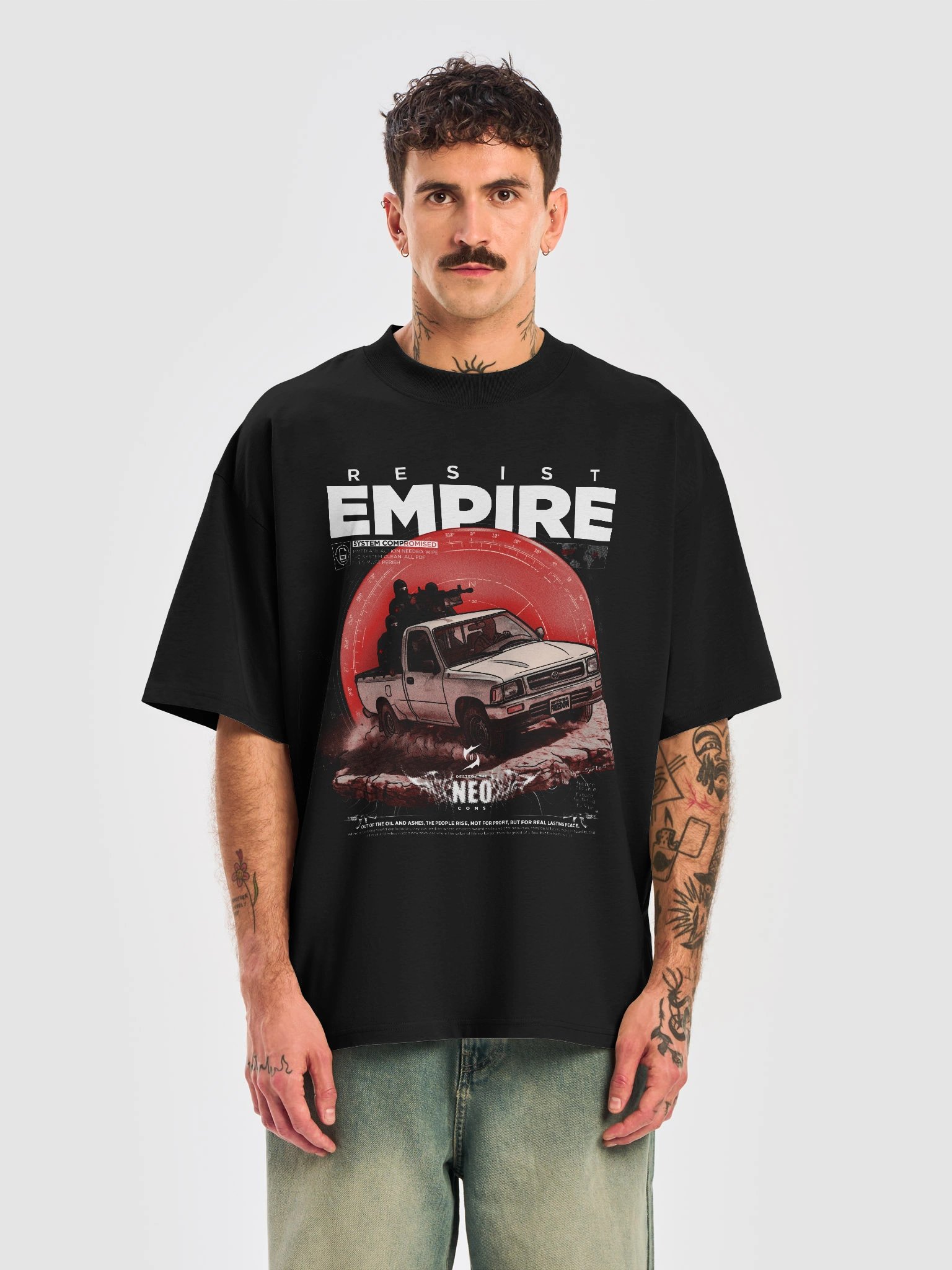 RESIST EMPIRE (UNISEX OVERSIZED) product image (2)