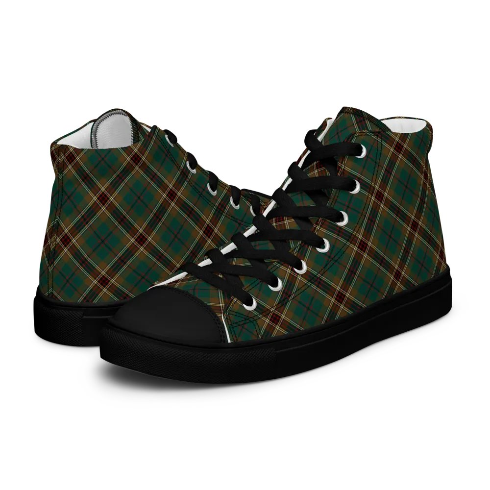 Murphy Tartan Men's High Top Shoes product image (8)