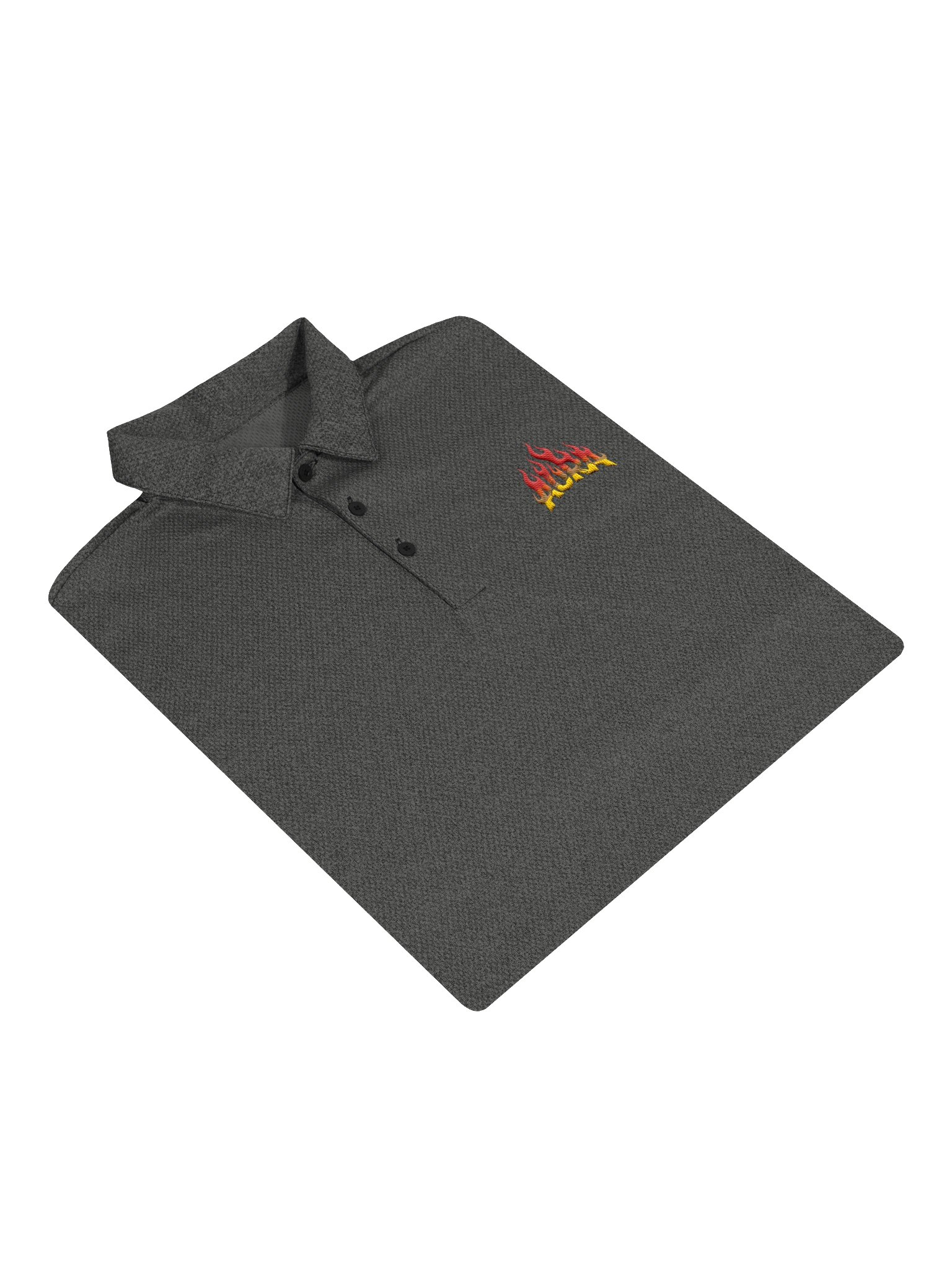 Flame-Embossed Adidas Polo Shirt product image (12)