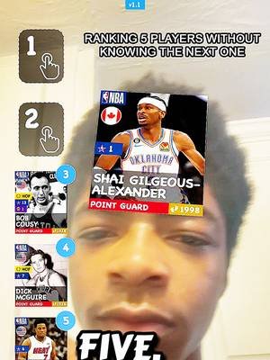 Ranking Top 5 NBA Guards🏀!! Pt 1 - Should I make part two?!? 🎥 - #sports #ranking #fea4rytranking #tiktokvideos #basketball 