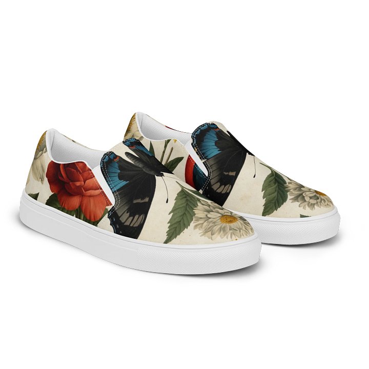 Botanical Bliss Slip-On Canvas Shoes product image (2)