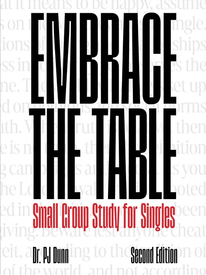 Embrace the Table: Be Complete in Christ! A Small Group Study for Singles product image (2)